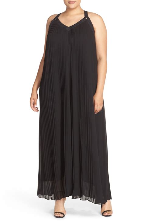 michael kors dresses nordstrom|michael kors black pleated dress.